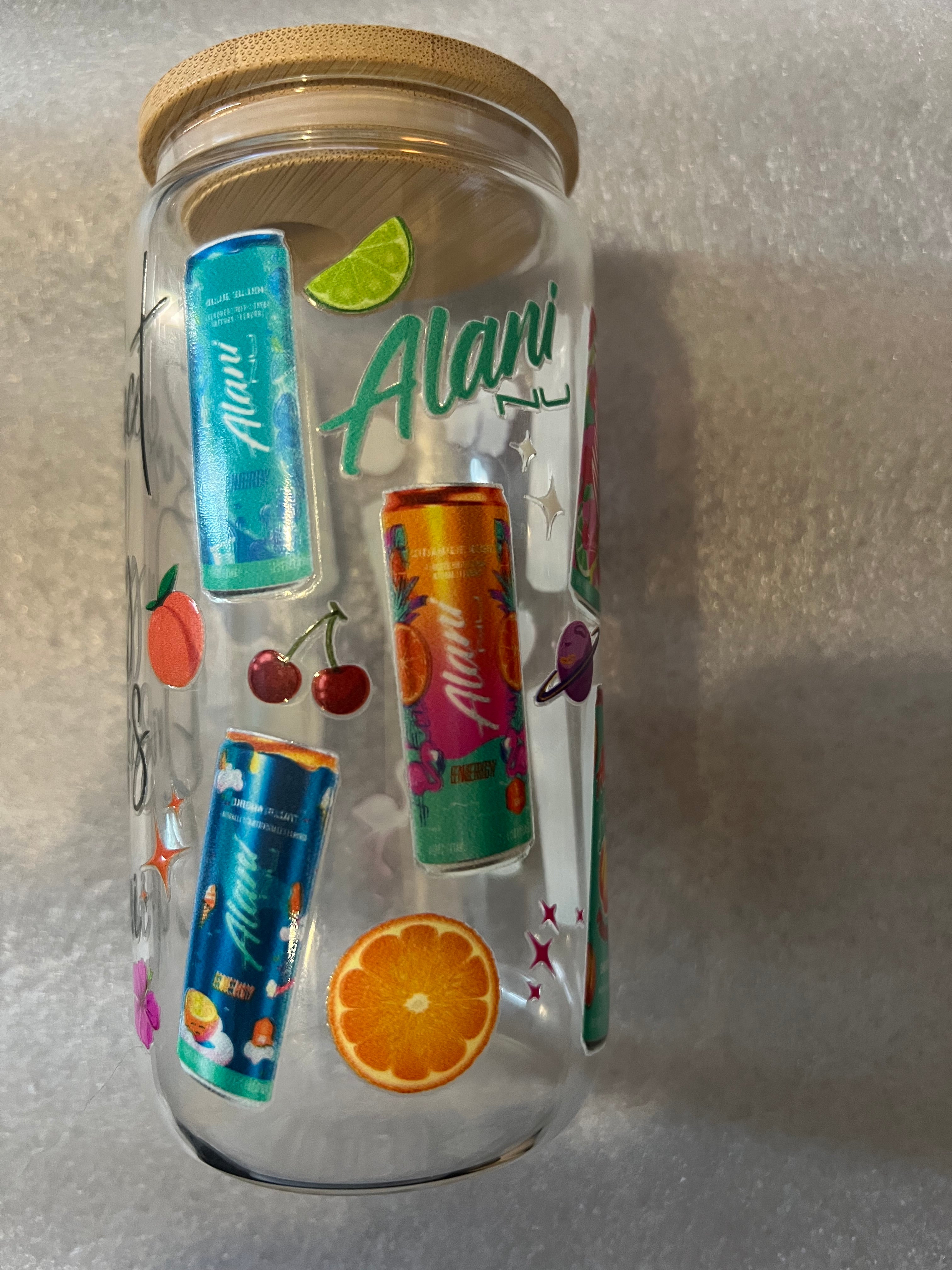 16 Oz glass cup