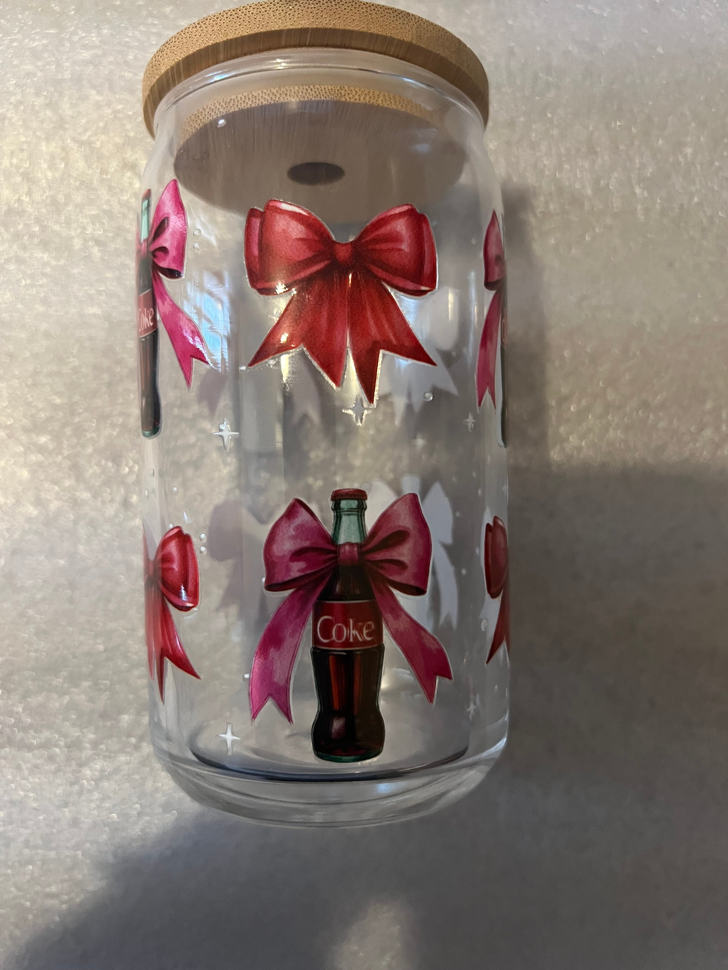 16 Oz glass cup