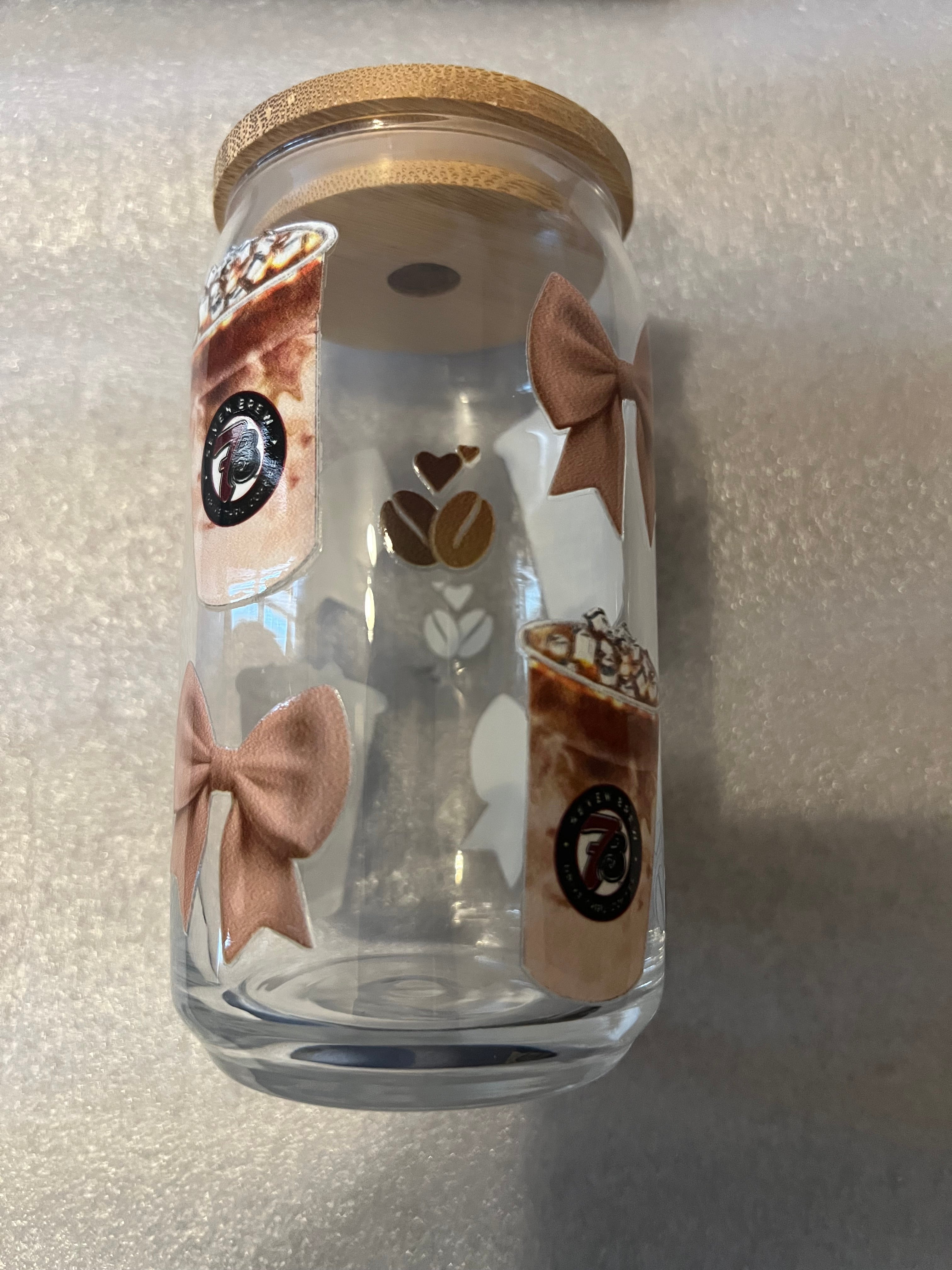 16 Oz glass cup